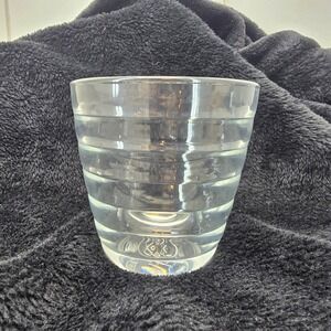 Duralex Honeycomb France Clear Glass Tumbler 3.25" Tempered Water Juice Glass